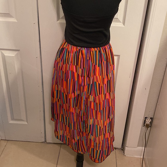 Women’s dress | small | multi-color | strapless - Picture 5 of 6